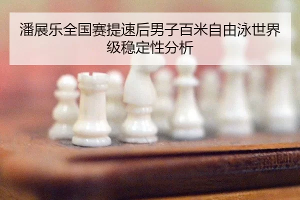 潘展乐全国赛提速后男子百米自由泳世界级稳定性分析